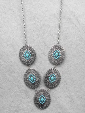 0576 WESTERN CHUNKY PENDANT 27” NKN-02