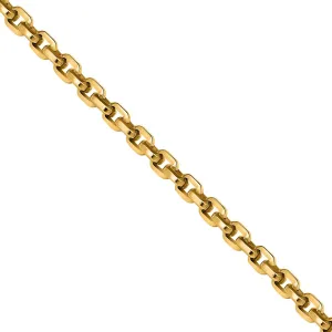 10k Yellow Gold Hermes Link Chain 2 mm