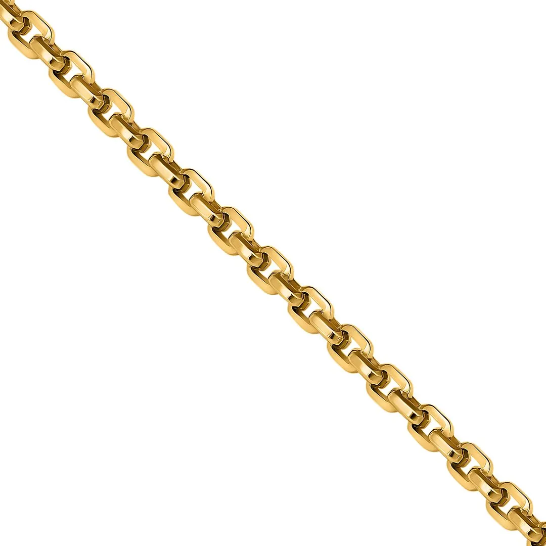 10k Yellow Gold Hermes Link Chain 2 mm