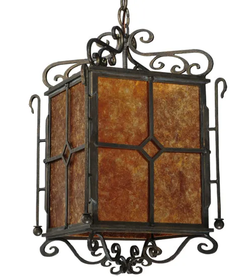 12" Square Standford Pendant