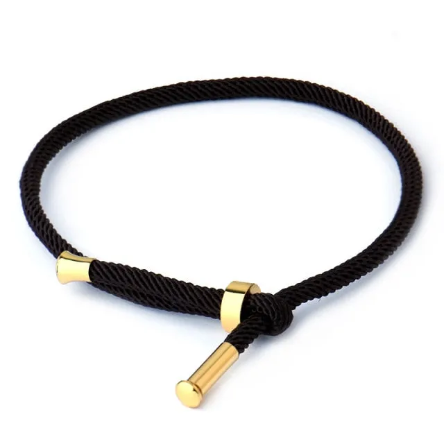 2021 Fashion Jewelry Making For Woman Men Creative Red Thread String Bracelet Lucky Handmad Chain Rope Couples Bracelet 20 Color
