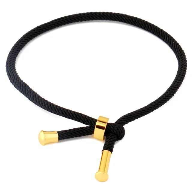 2021 Fashion Jewelry Making For Woman Men Creative Red Thread String Bracelet Lucky Handmad Chain Rope Couples Bracelet 20 Color