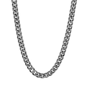 7.7mm Curb Chain Necklace | Italgem Steel