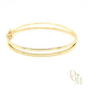 9ct Yellow Gold Bangle