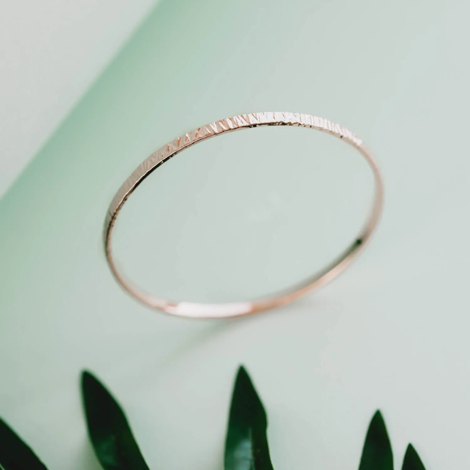 Allied Bangle Rose Gold