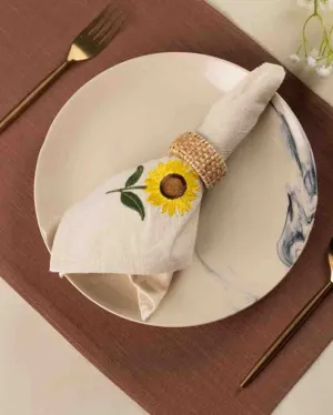 Amber Sunflower Dining Gift Set
