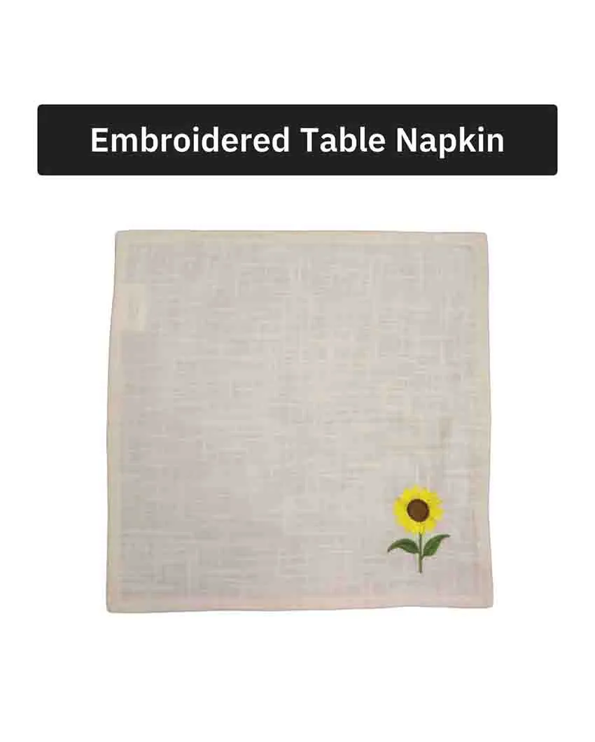 Amber Sunflower Dining Gift Set