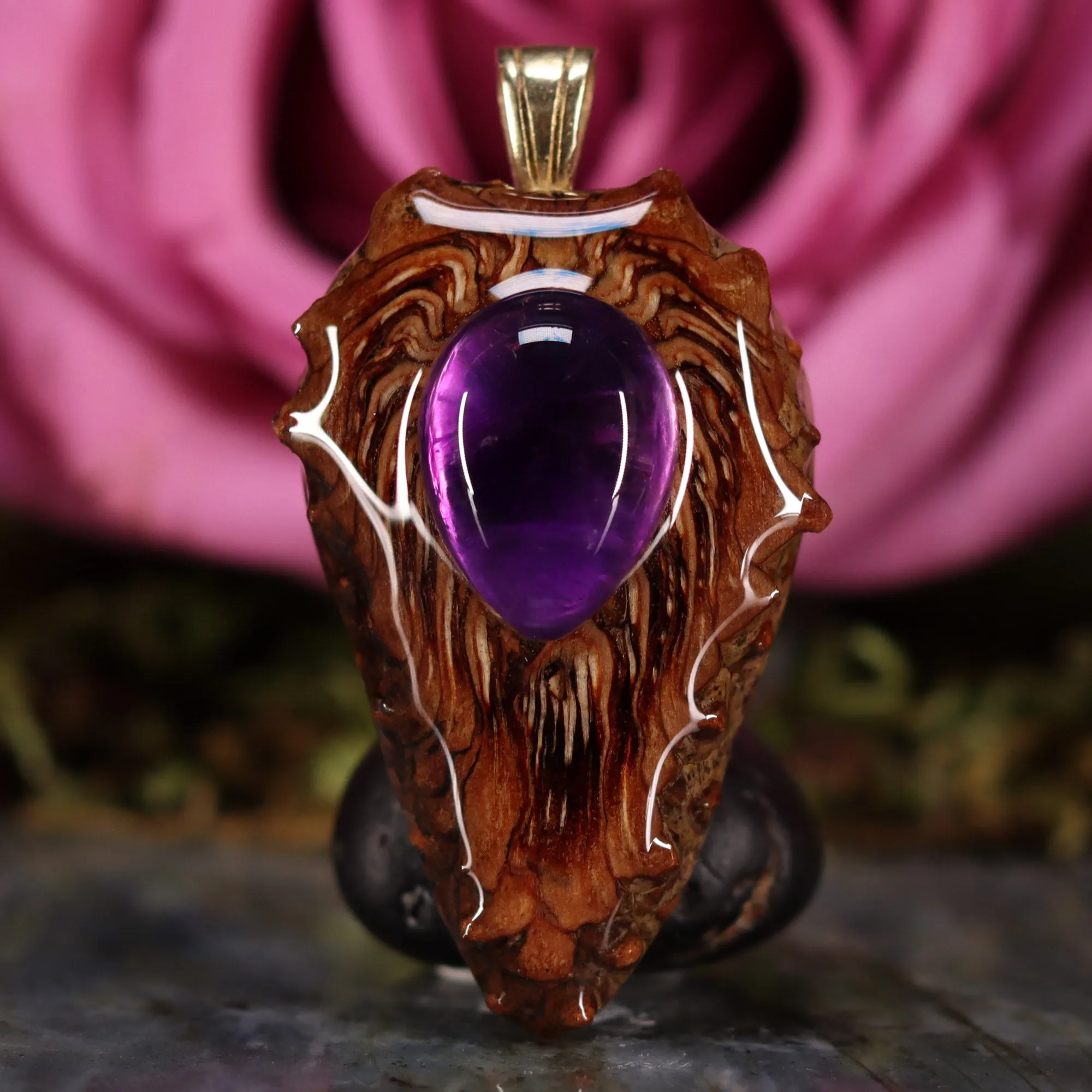 Amethyst Teardrop