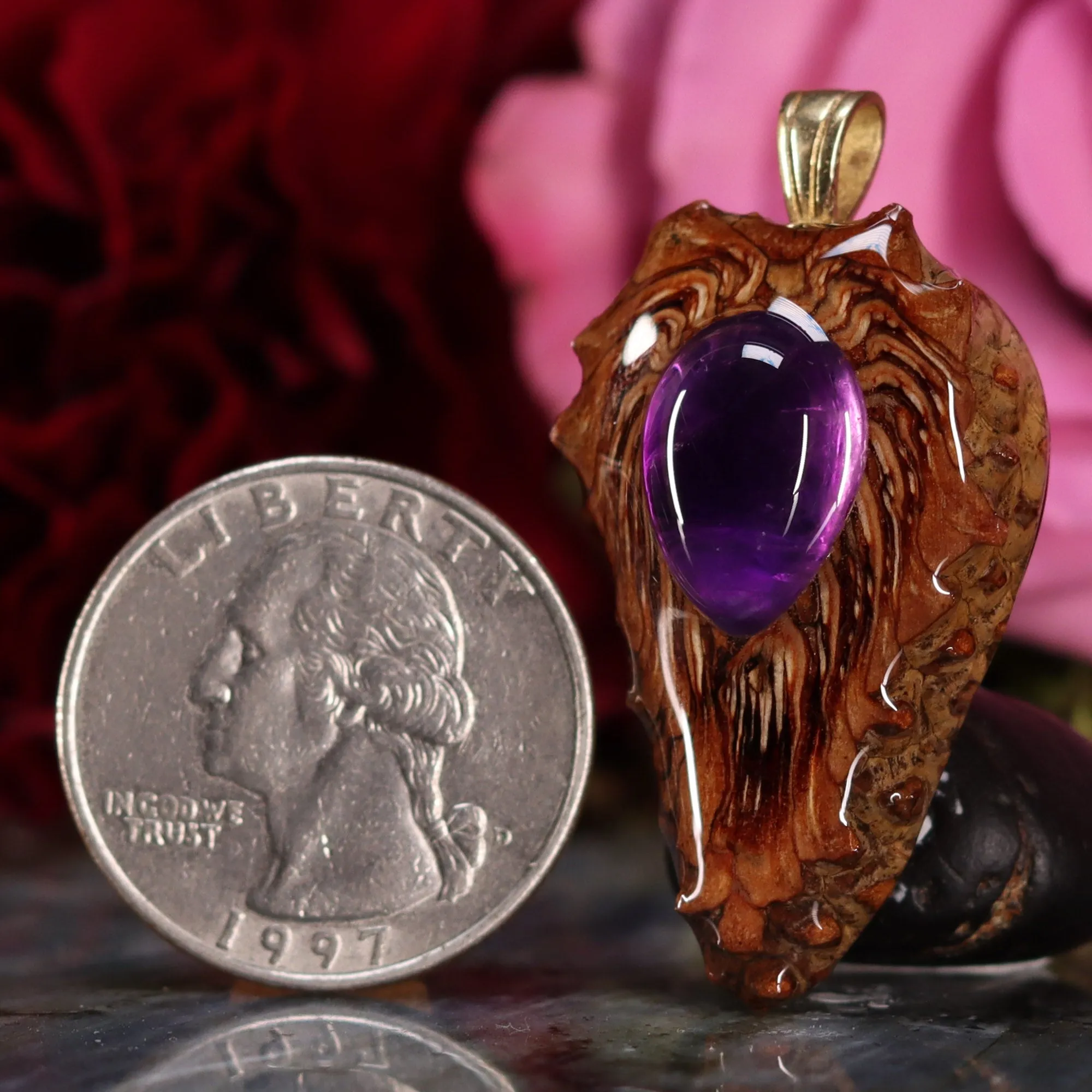 Amethyst Teardrop