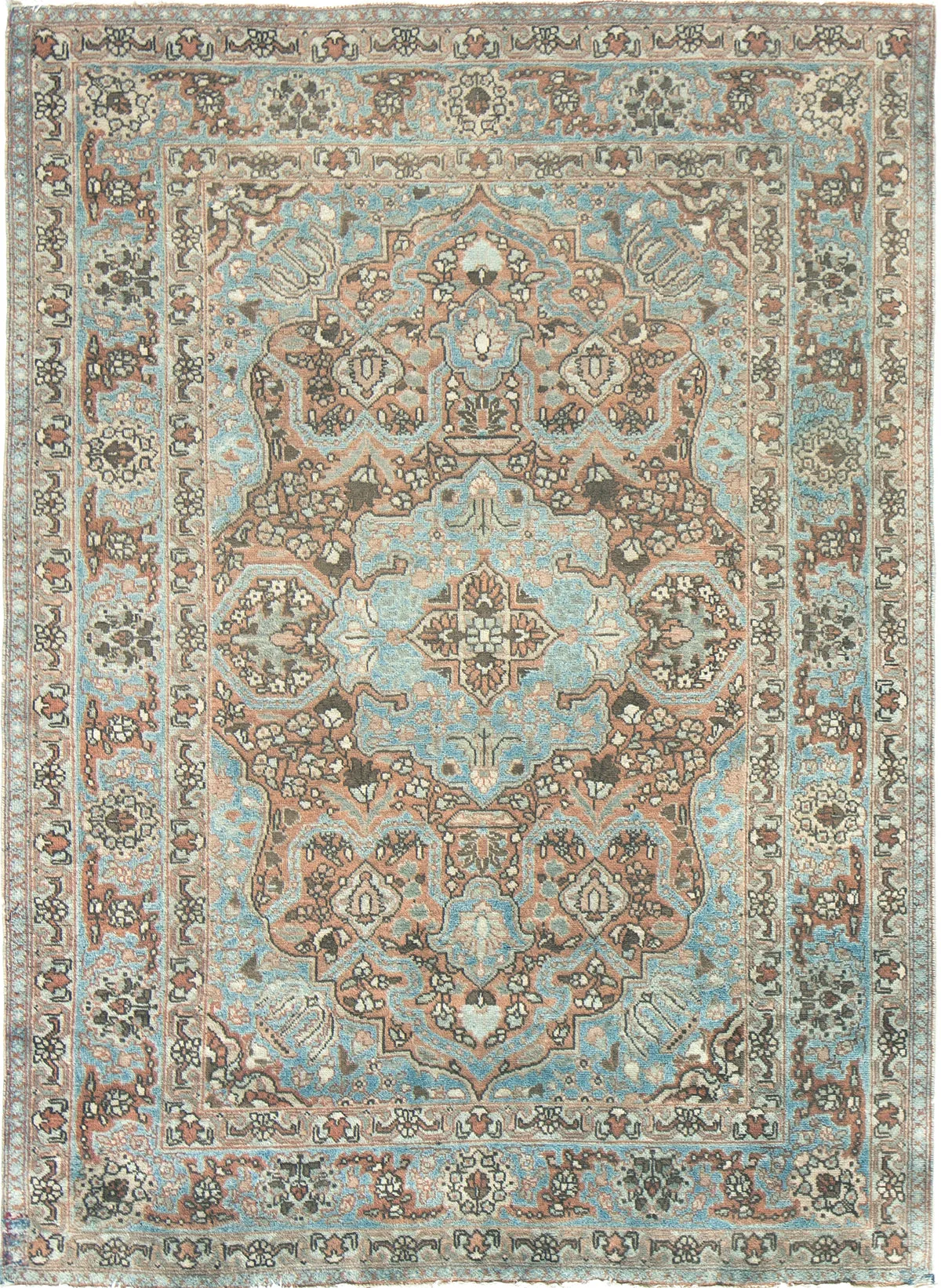 Antique Persian Tabriz Rug 28049