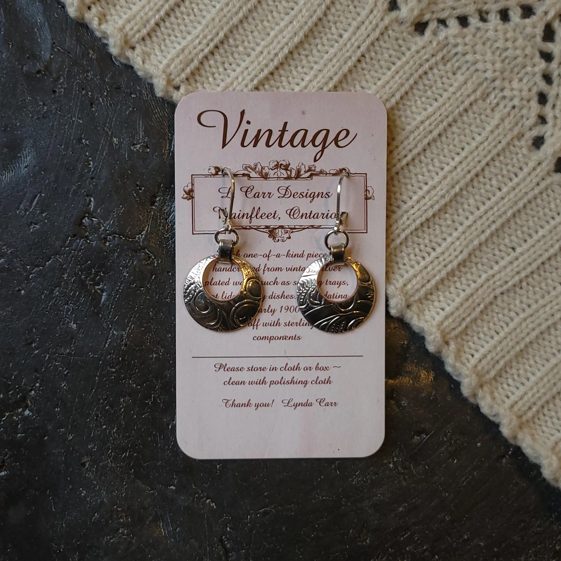 Artisan Made Earrings - Lynda Carr