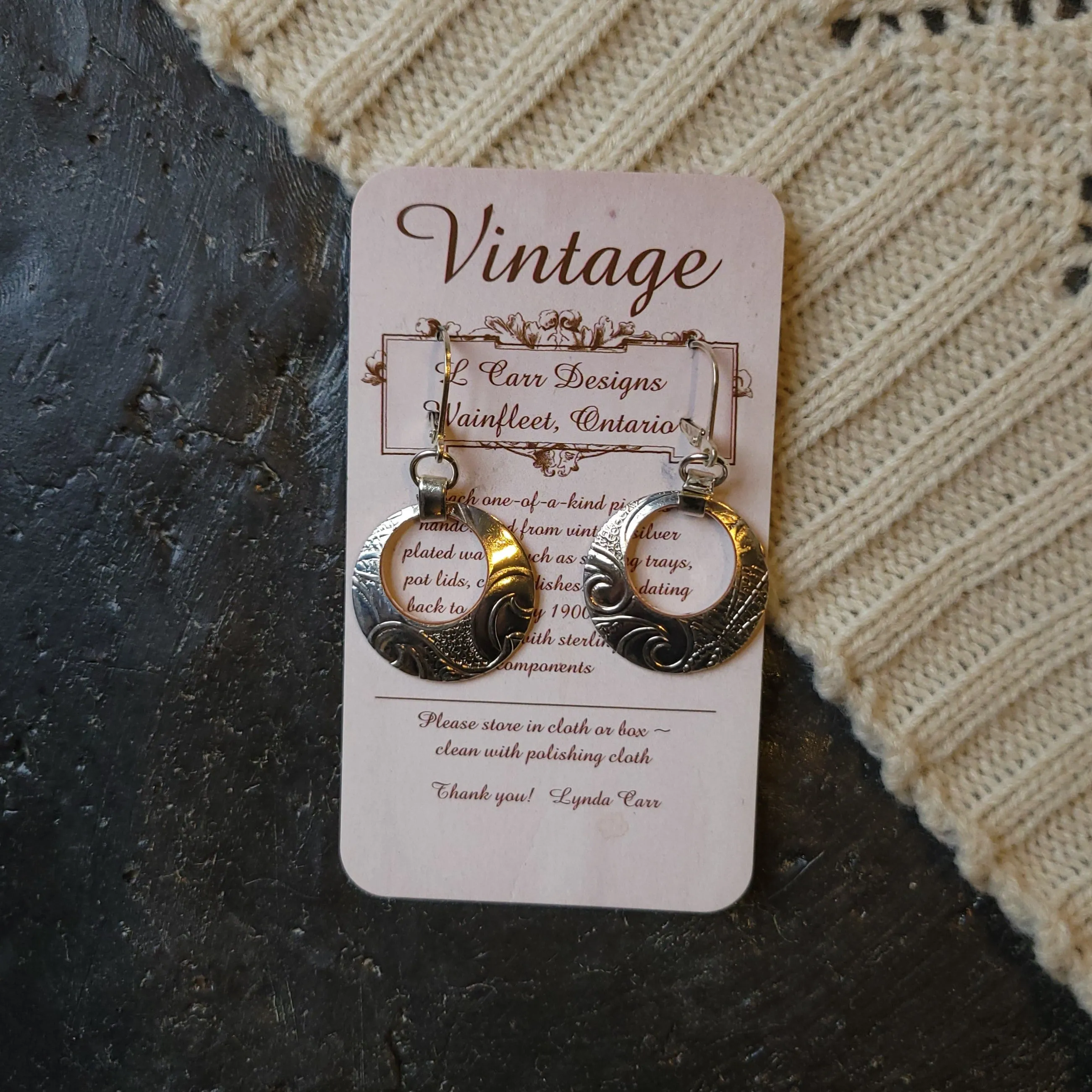 Artisan Made Earrings - Lynda Carr