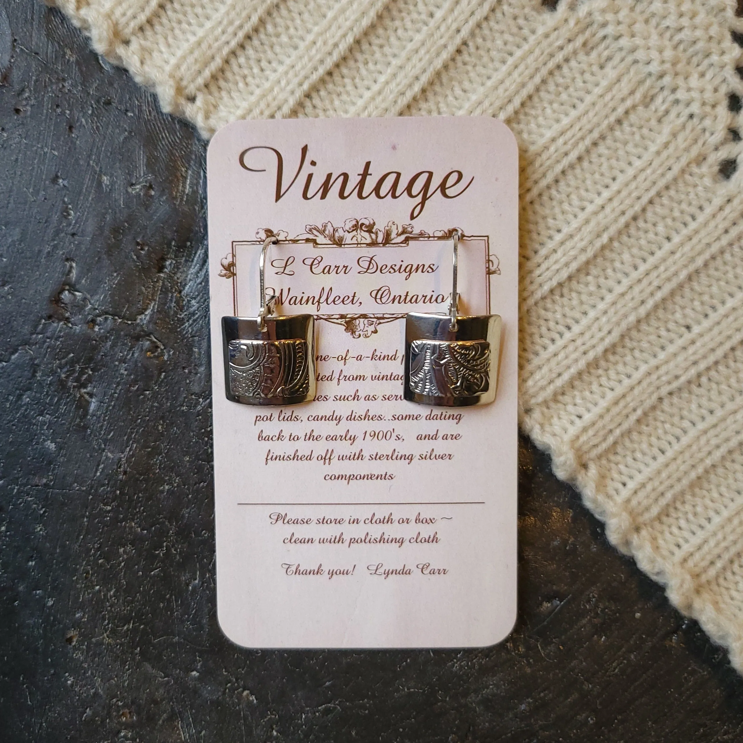 Artisan Made Earrings - Lynda Carr