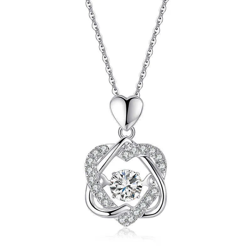 Beautiful Rose Gold and  Pink Necklace