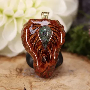 Black Opal Teardrop