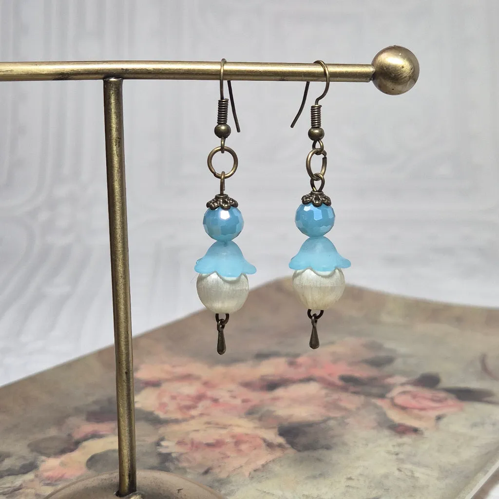 Blue Lady Earrings
