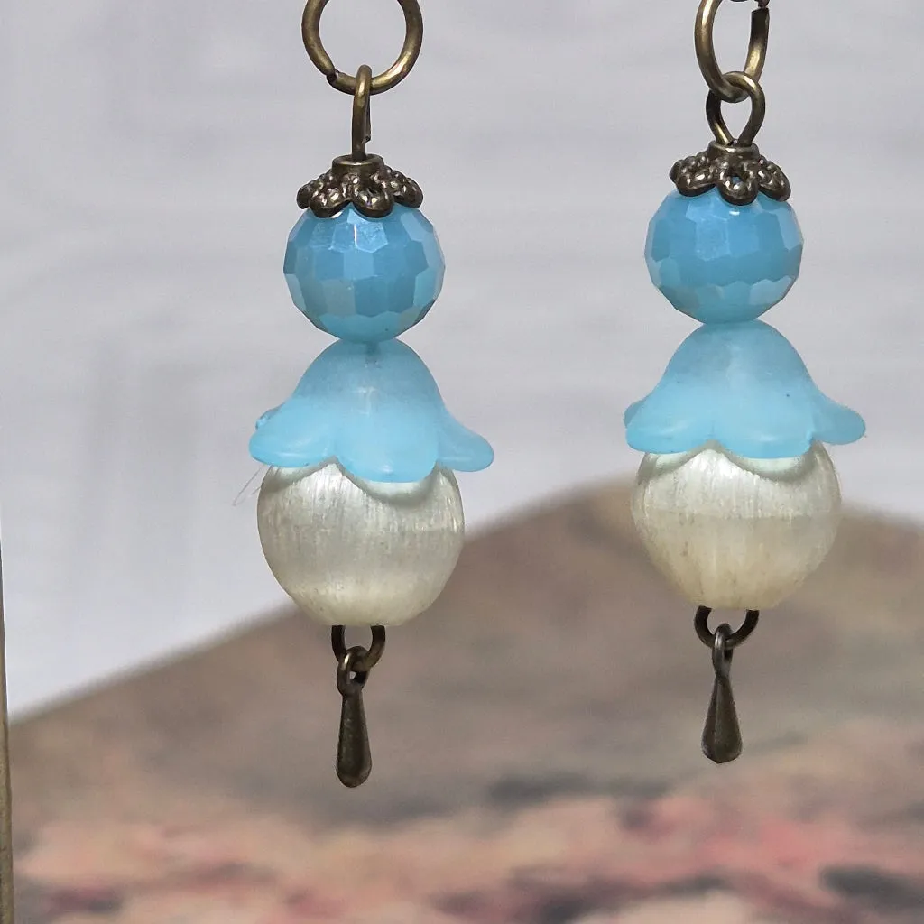 Blue Lady Earrings