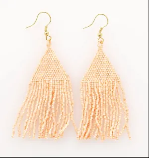 Blush Luxe Petite Fringe Earring