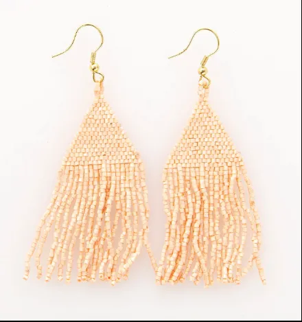 Blush Luxe Petite Fringe Earring