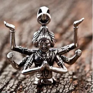 Brahma Hindu God Pendant