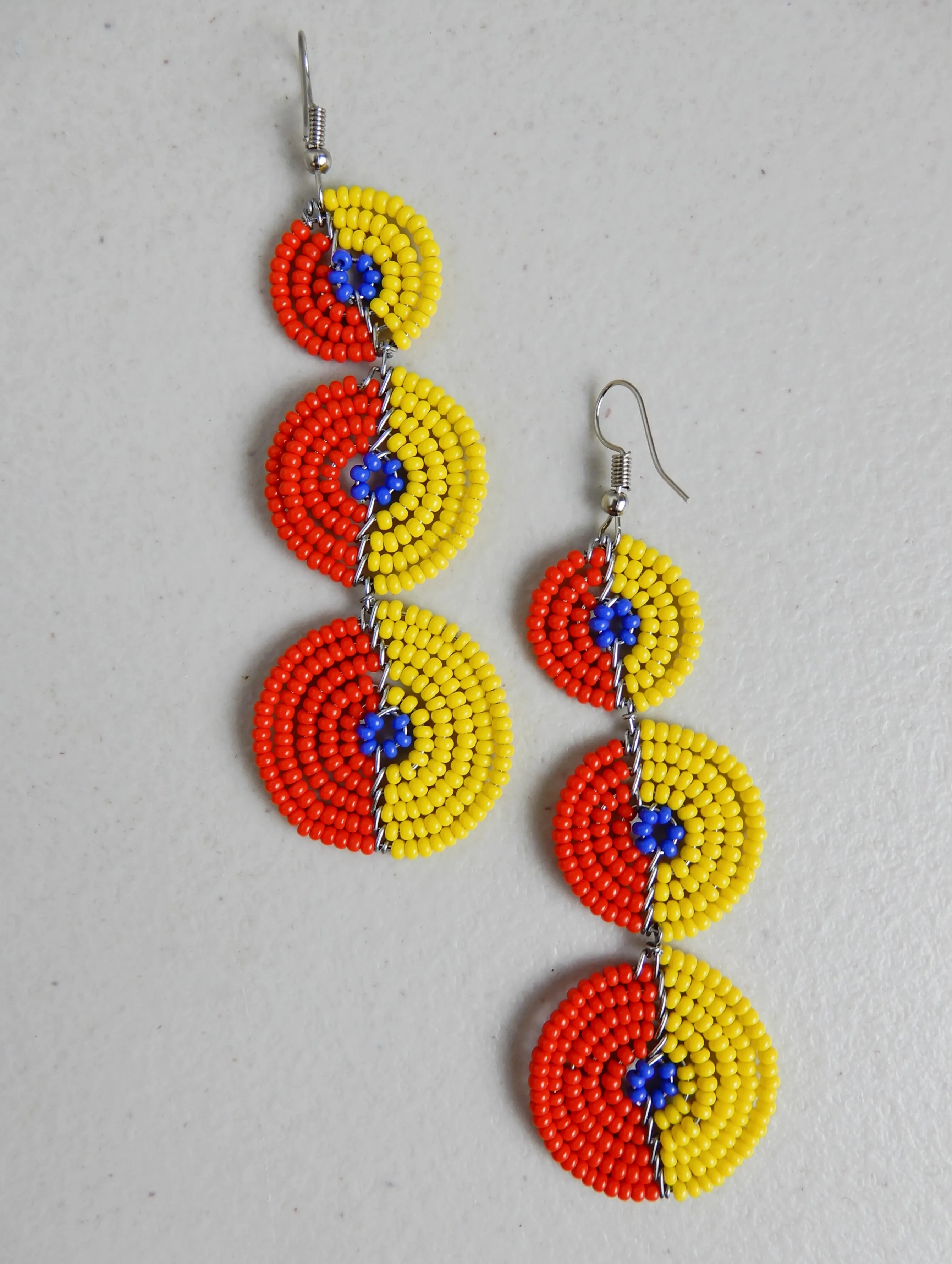 Bright Earrings - Beaded Earrings