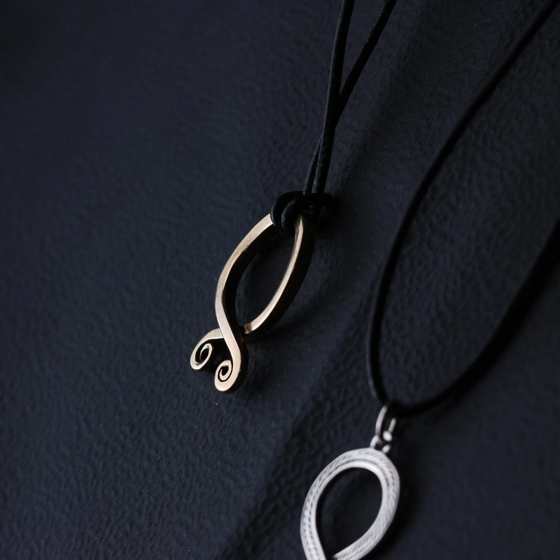 Bronze Odal Rune Pendant
