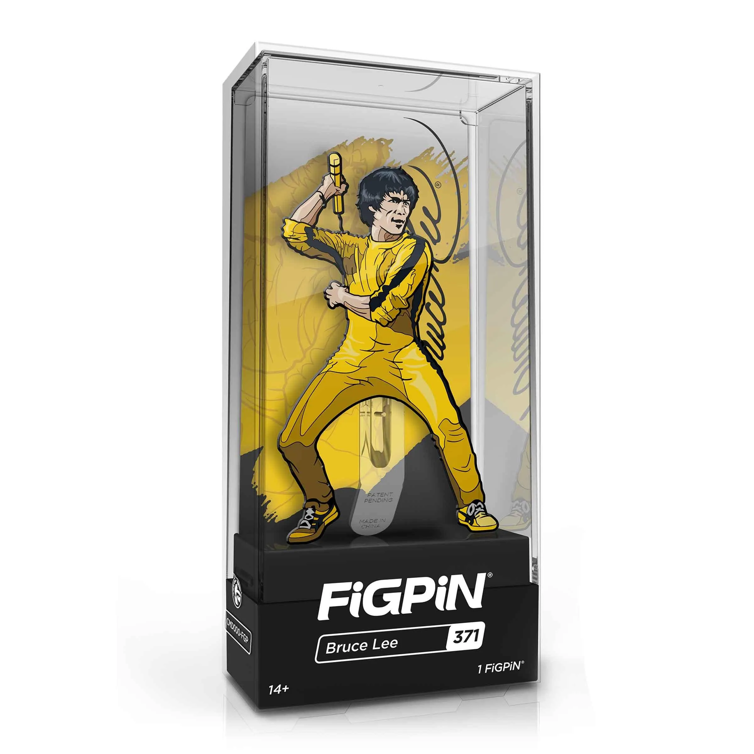 Bruce Lee FiGPiN #371 Classic Enamel Pin