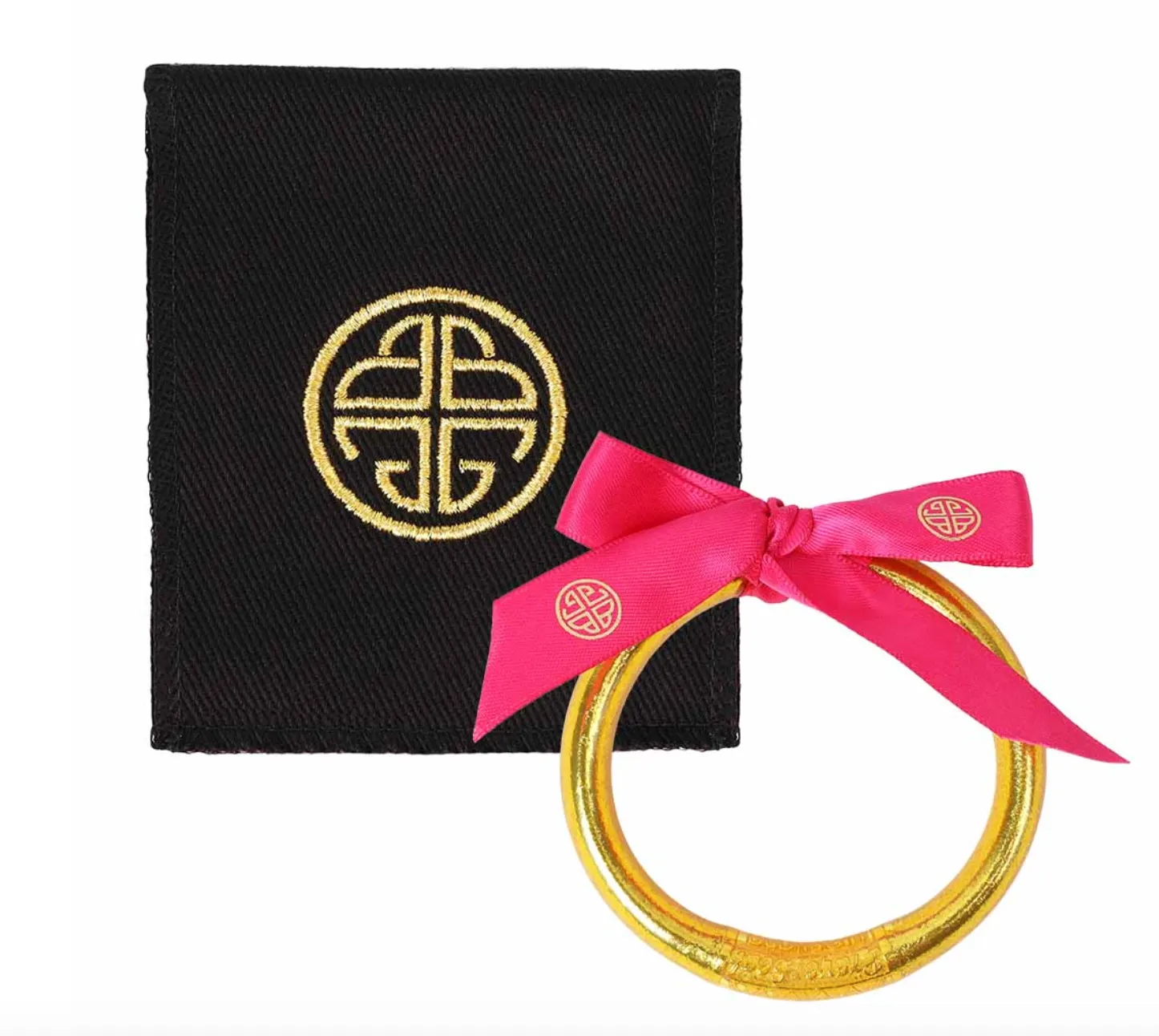BUDHAGIRL Gold Tzubbie All Weather Bangle® (AWB®) - Serenity Prayer