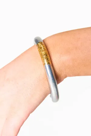 BuDhaGirl Tzubbie Bangle - Silver