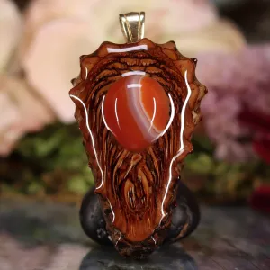 Carnelian Teardrop