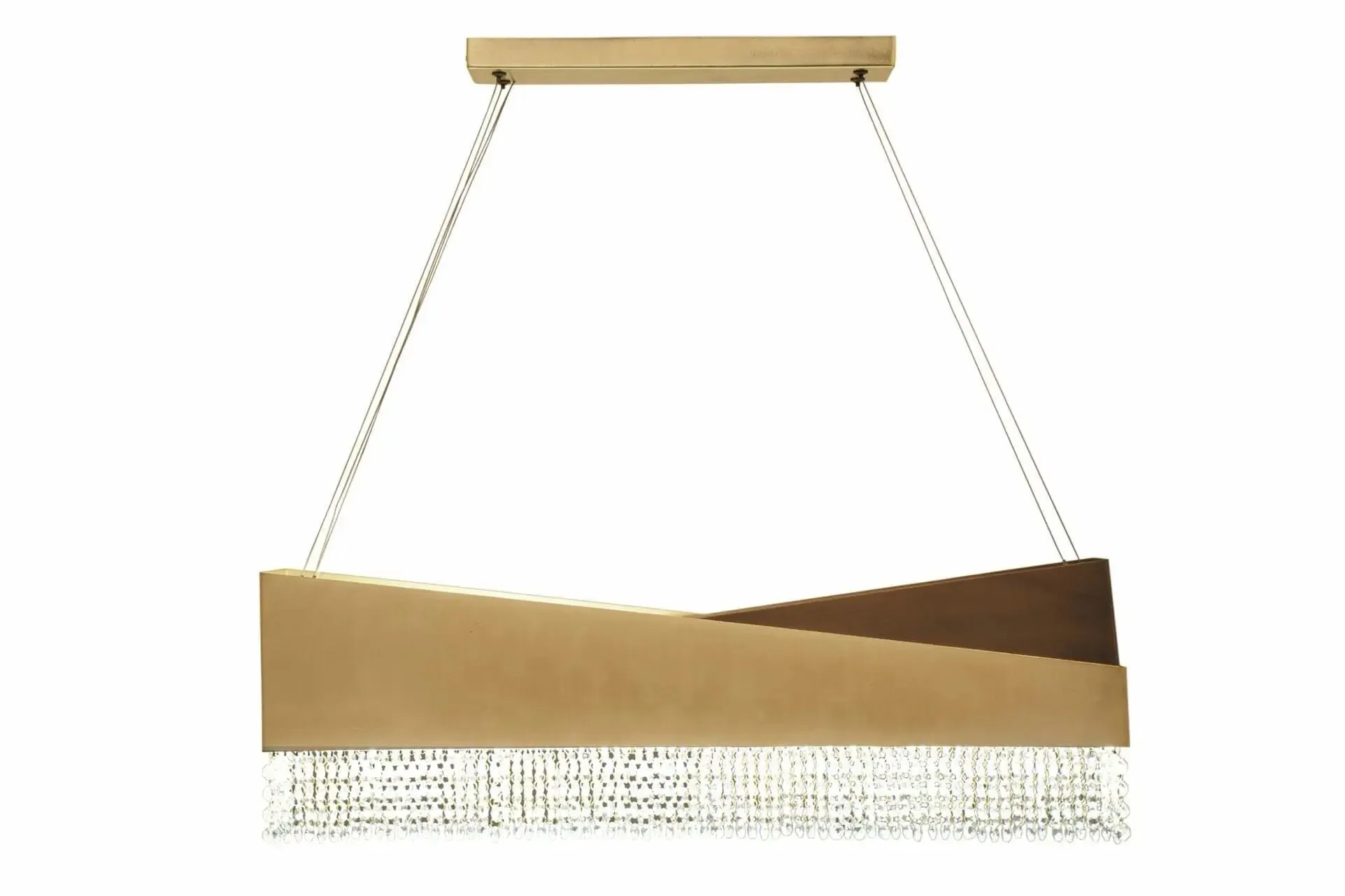 Ceiling Lamp  Brown Antique - Golden Mat