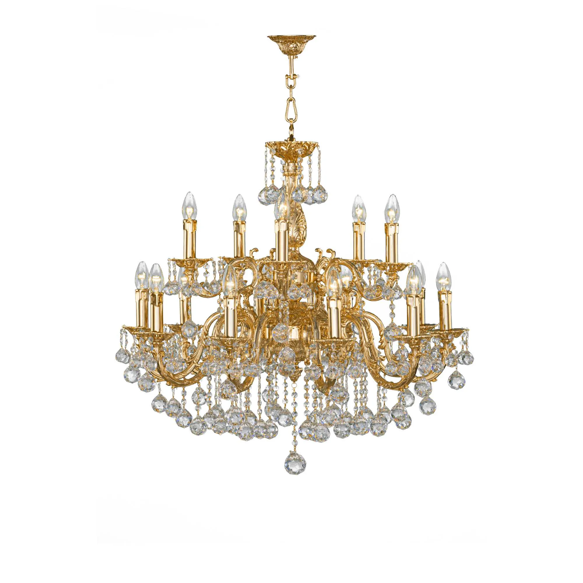Chandelier Light Asfour 15 Bulbs