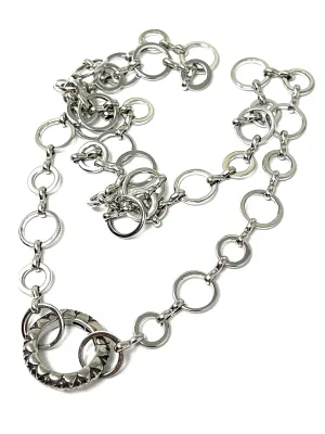 Chunky Circle Cable Stainless Steel Chain 129C
