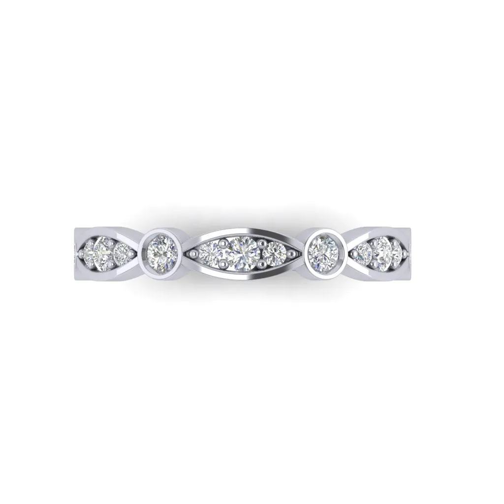 Clara Luxe Diamond Band