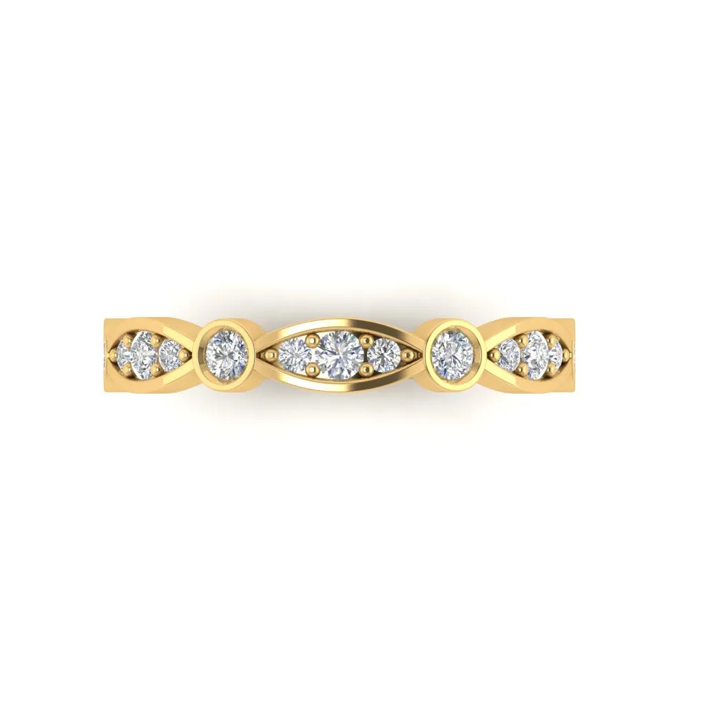 Clara Luxe Diamond Band
