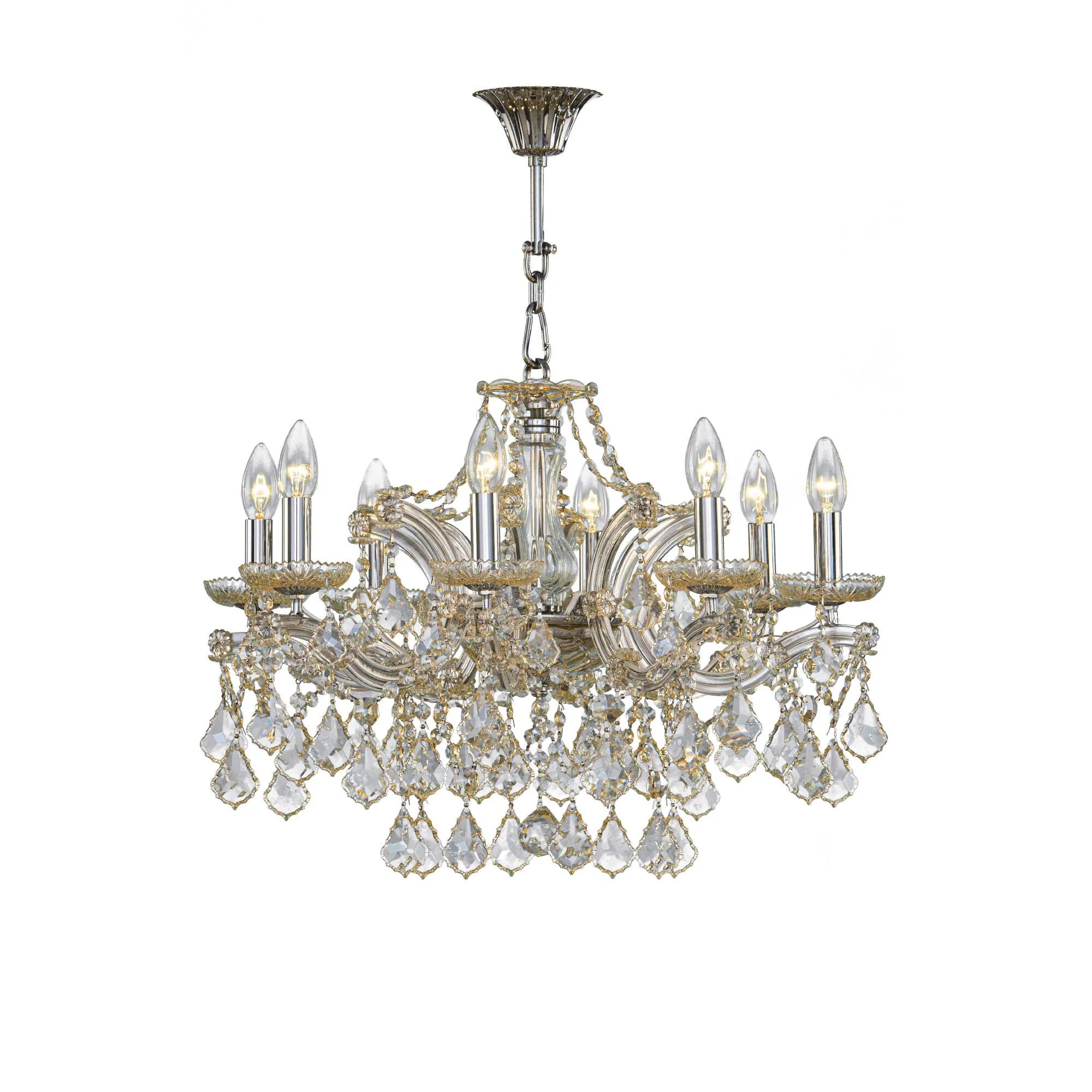 Classic Chandelier Light 8 Bulbs