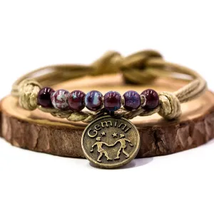 Constellations Ceramic hand made DIY Bracelets Artware Retro for womEN