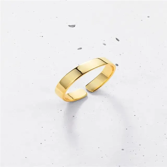 Copper Open Rings