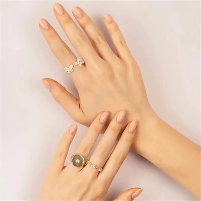 Copper Open Rings