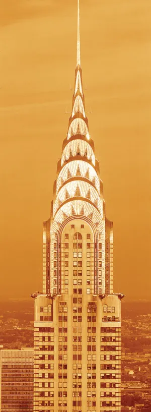 Crysler Building at Sunset