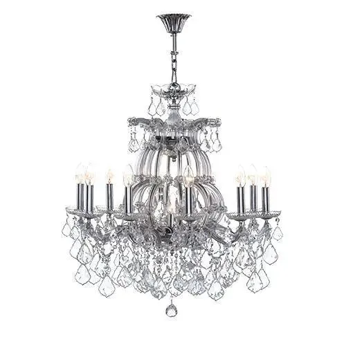 Crystal Chandelier Asfour 11 Bulbs