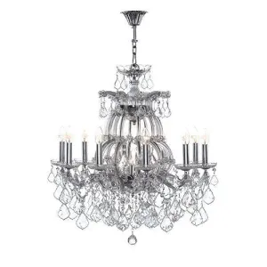 Crystal Chandelier Asfour 11 Bulbs