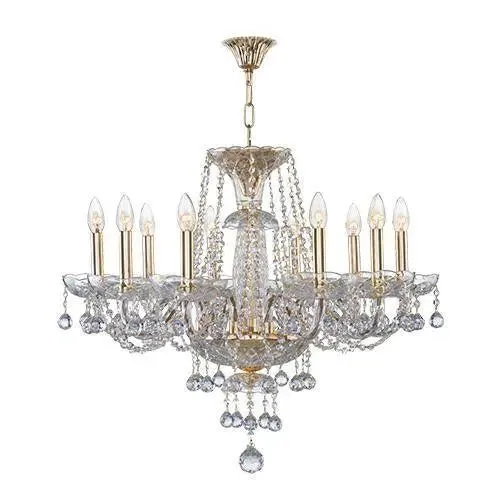 Crystal Chandeliers 10 Bulbs
