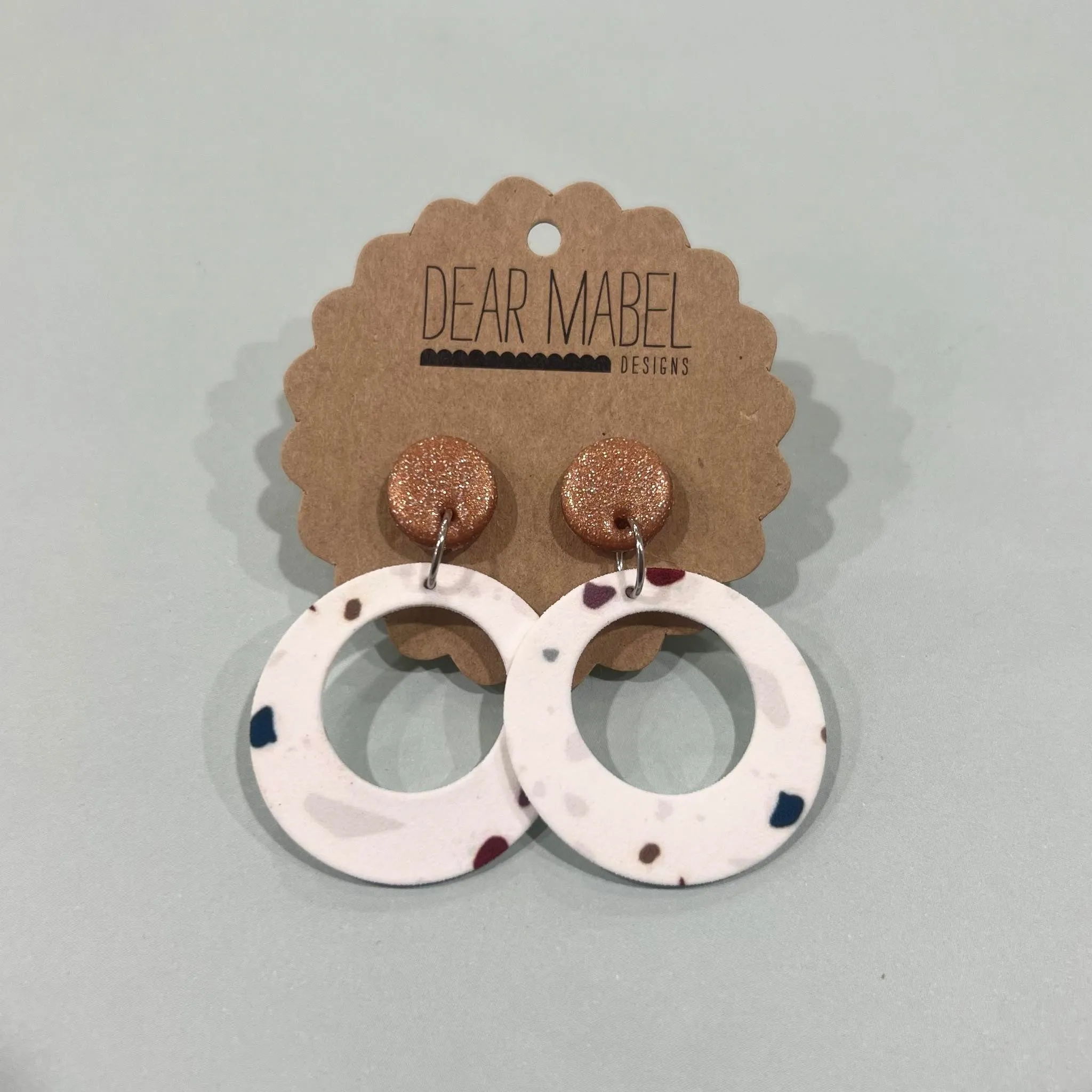 Dear Mabel Handmade - Mosaic Earrings*