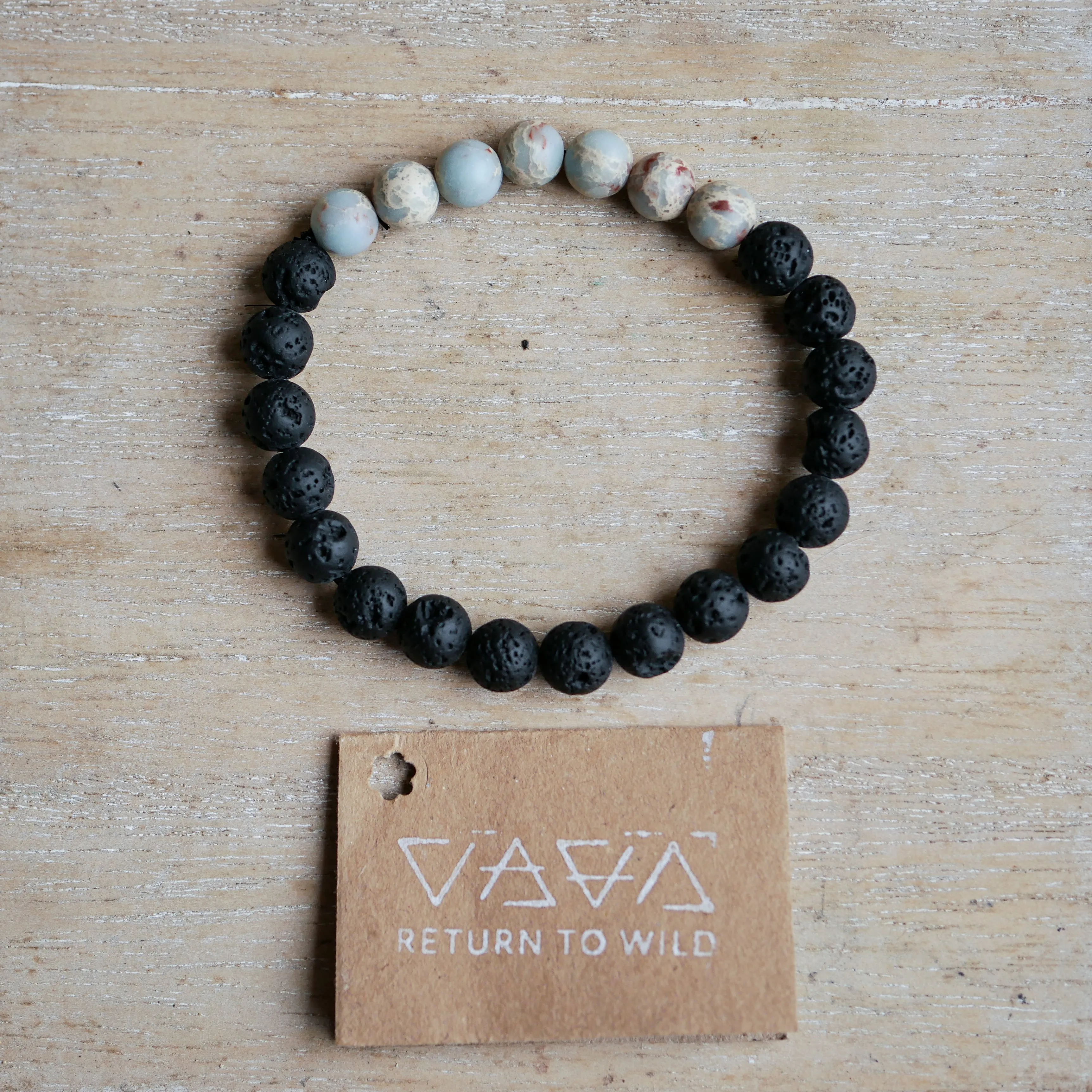 DEEP OCEAN FIRE DIFUSER BRACELET