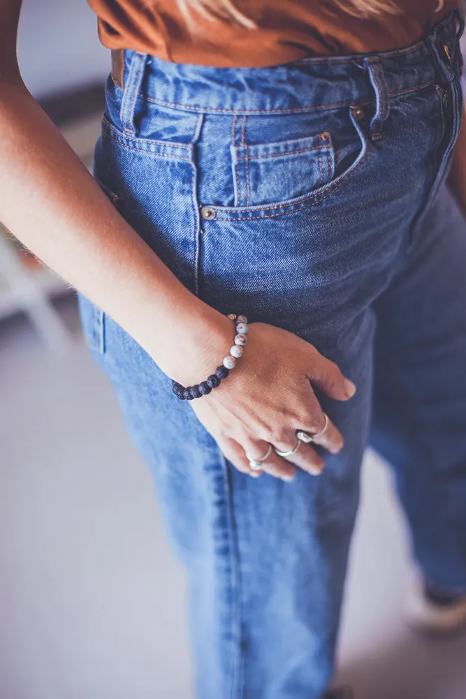 DEEP OCEAN FIRE DIFUSER BRACELET