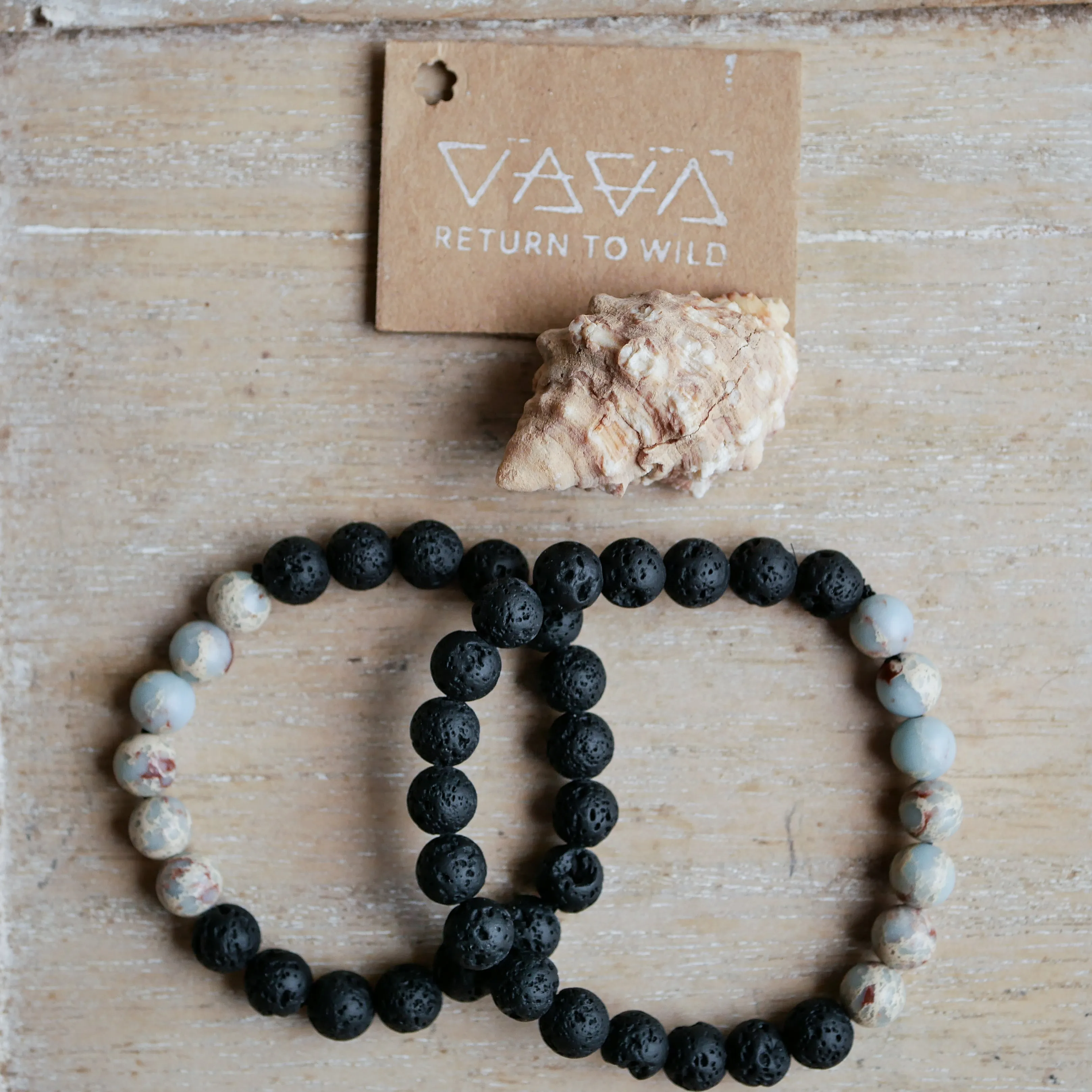DEEP OCEAN FIRE DIFUSER BRACELET
