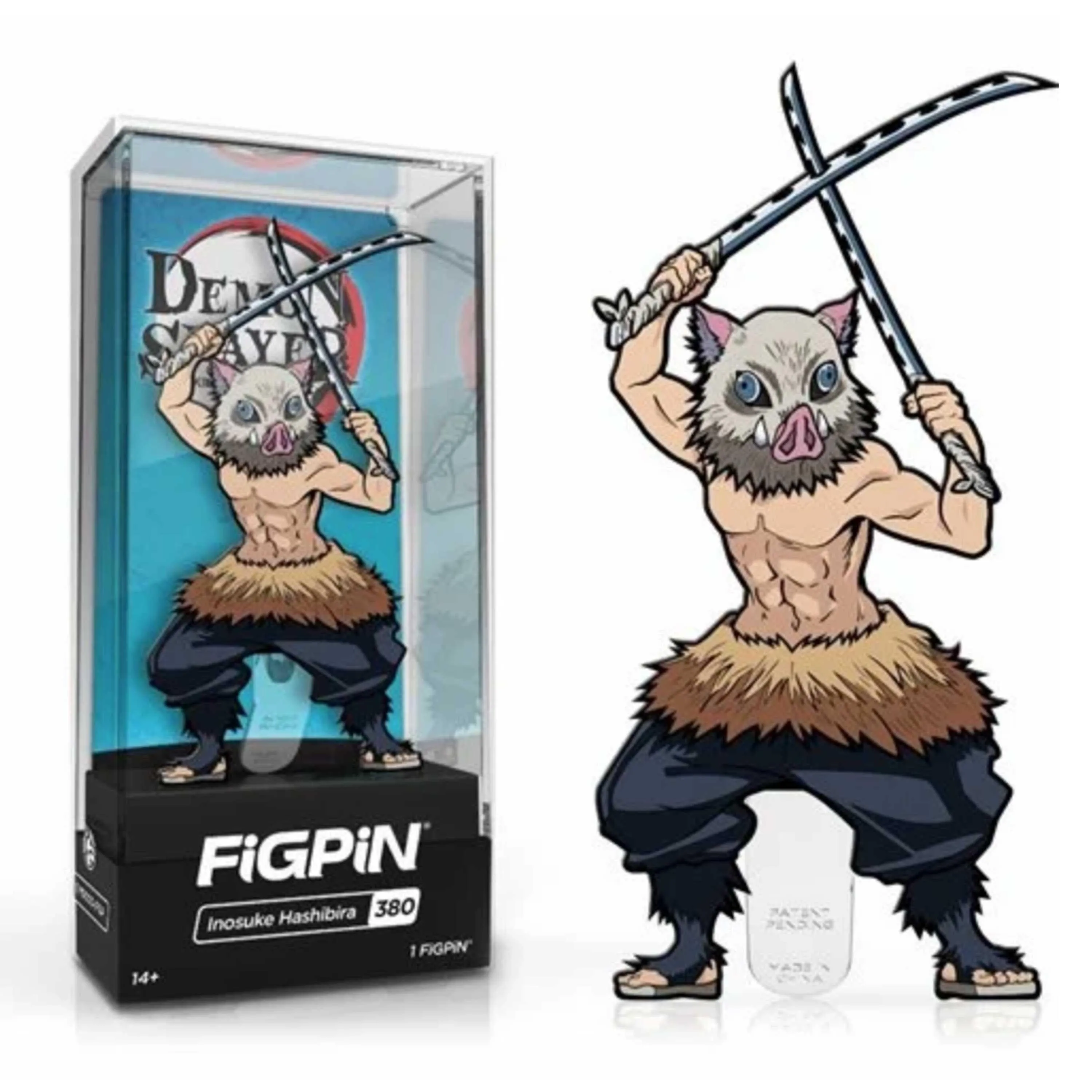 Demon Slayer Inosuke Hashibira FiGPiN #380 Anime Enamel Pin