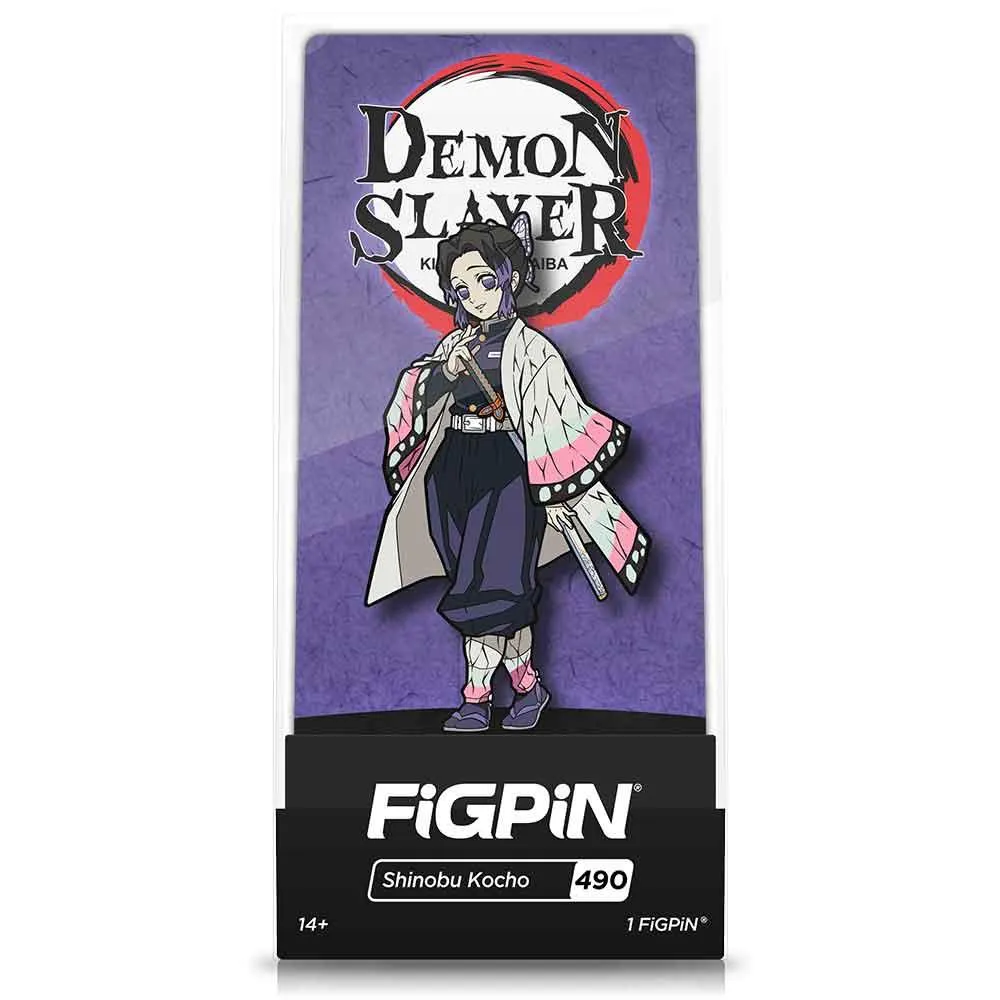 Demon Slayer Shinobu Kocho FiGPiN #490 Anime Enamel Pin