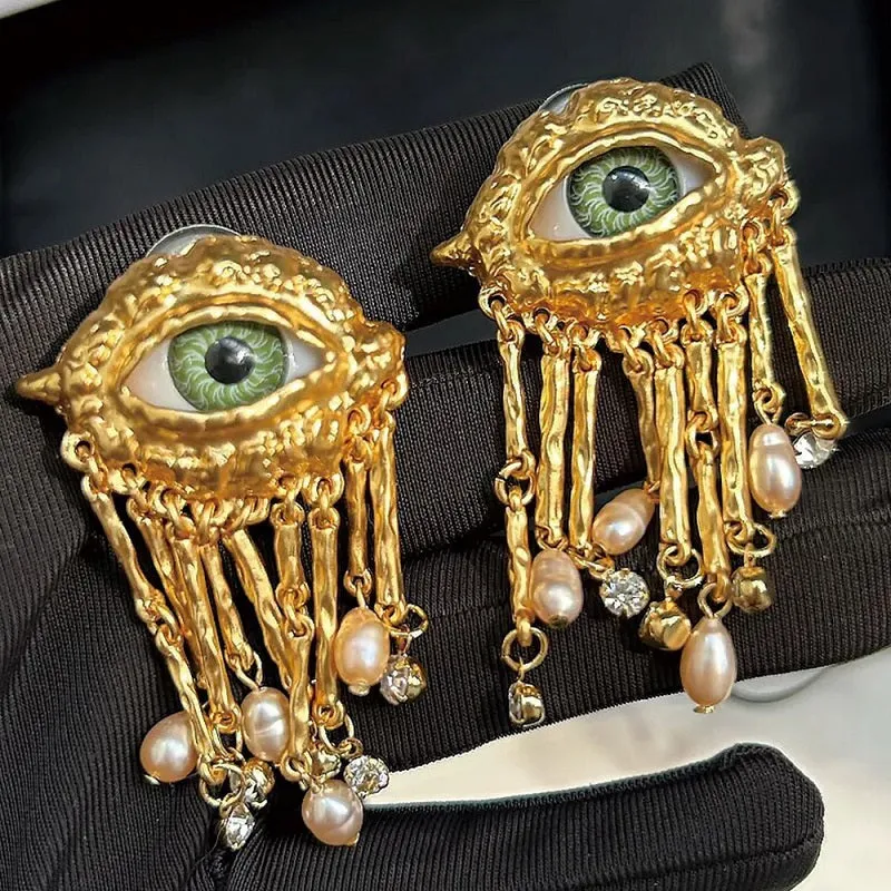Devil's Eye Tassel Ring